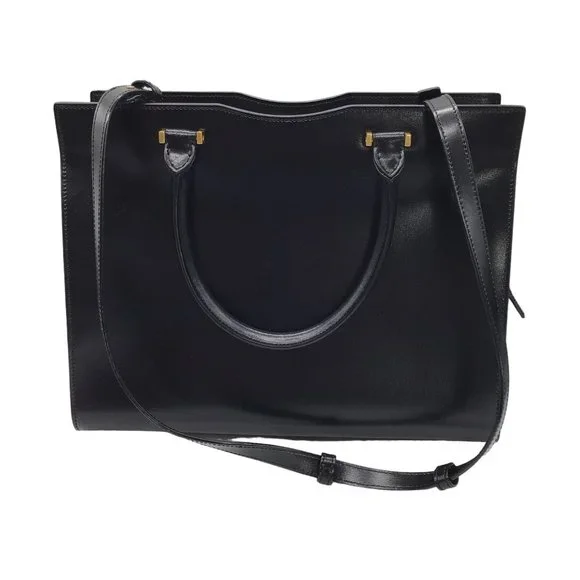SAINT LAURENT BLACK LEATHER MEDIUM UPTOWN HANDBAG - Picture 3 of 9